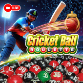 Cricket Ball Roulette at Tables game